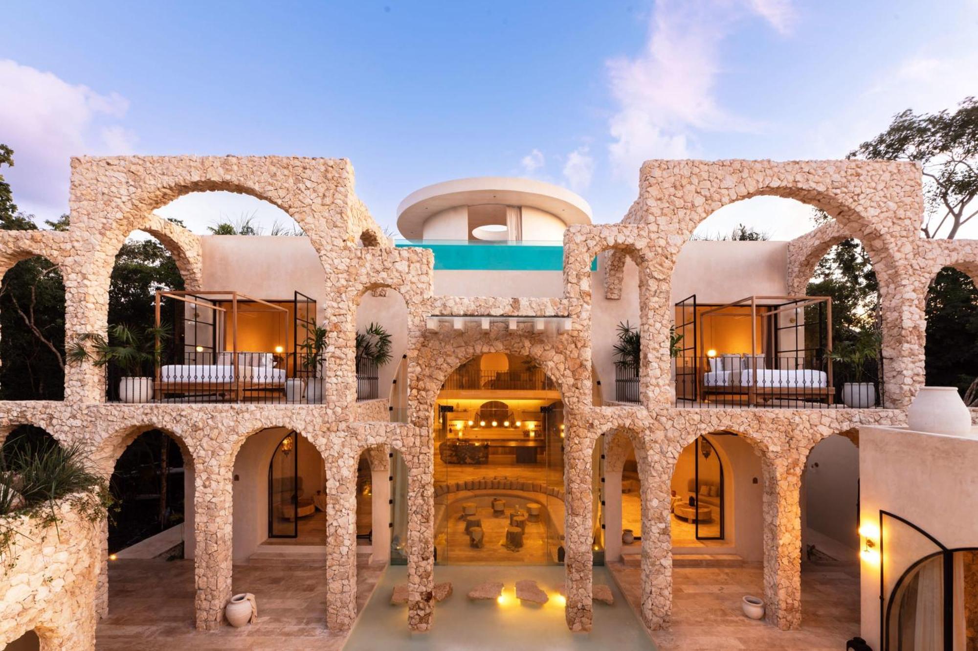 Casa Arka - Palacial Sanctuary For Group Retreats Tulum Extérieur photo